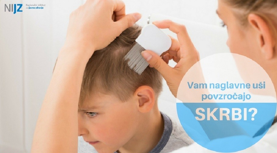 Obvestilo o pojavu uši